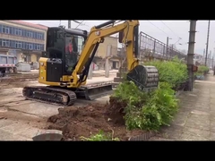 中古キャット303 ミニ掘削機 0.12m3 バケツ 3600kg 重量 建設用